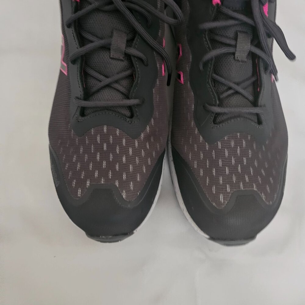 New Balance Women's Composite Toe Logic Wide Safety Shoes Gray/Pink Size US-12 - Picture 9 of 14